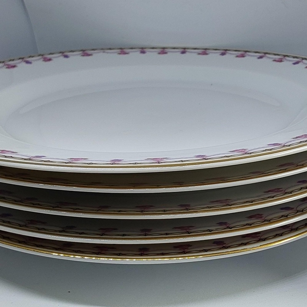 Vtg‎ Signature Collection 5  QUEEN ANNE 10 1/4" Dinner Plate Fine China Japan - Picture 7 of 7